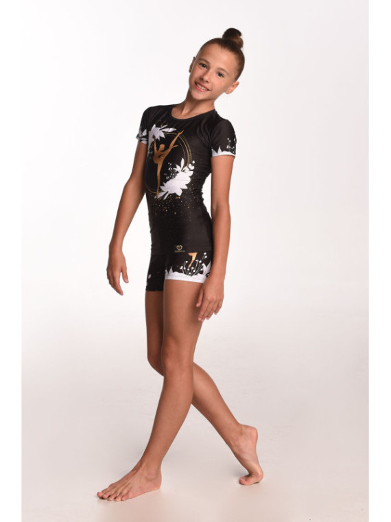 Set Black Lady short