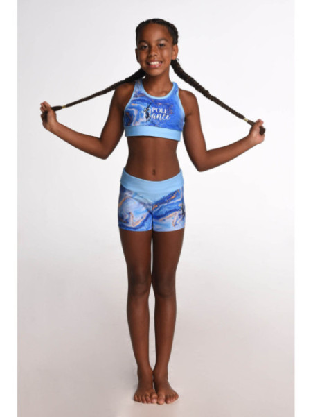 Komplet Pole Dance Blue Wave