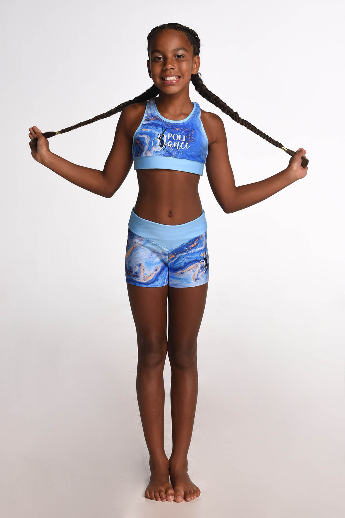 Komplet Pole Dance Blue Wave