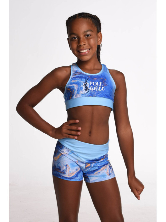 Komplet Pole Dance Blue Wave