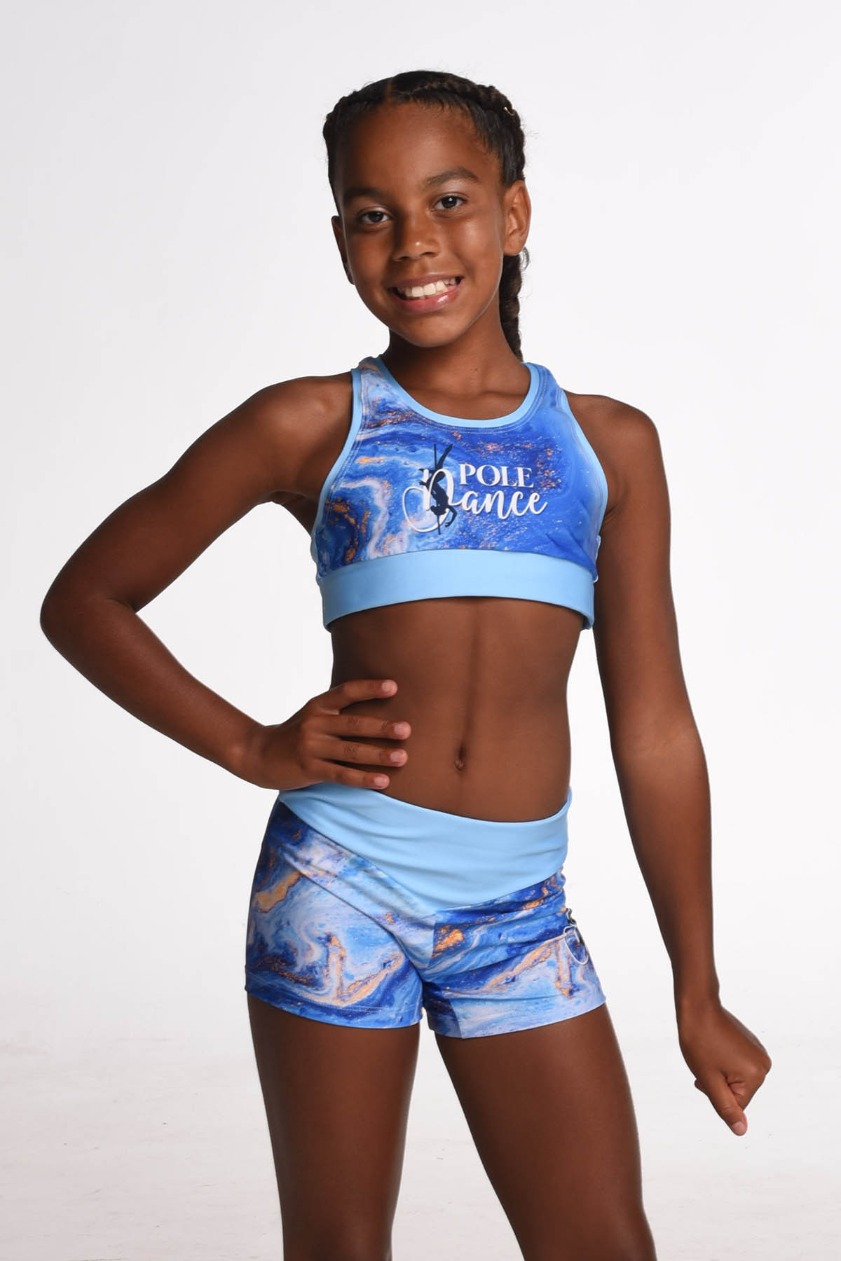 Komplet Pole Dance Blue Wave