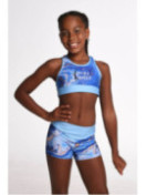 set Pole Dance Blue Wave