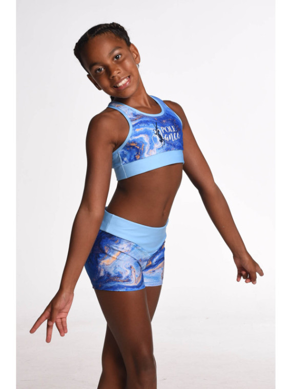 Komplet Pole Dance Blue Wave