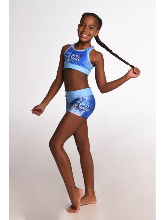 Komplet Pole Dance Blue Wave