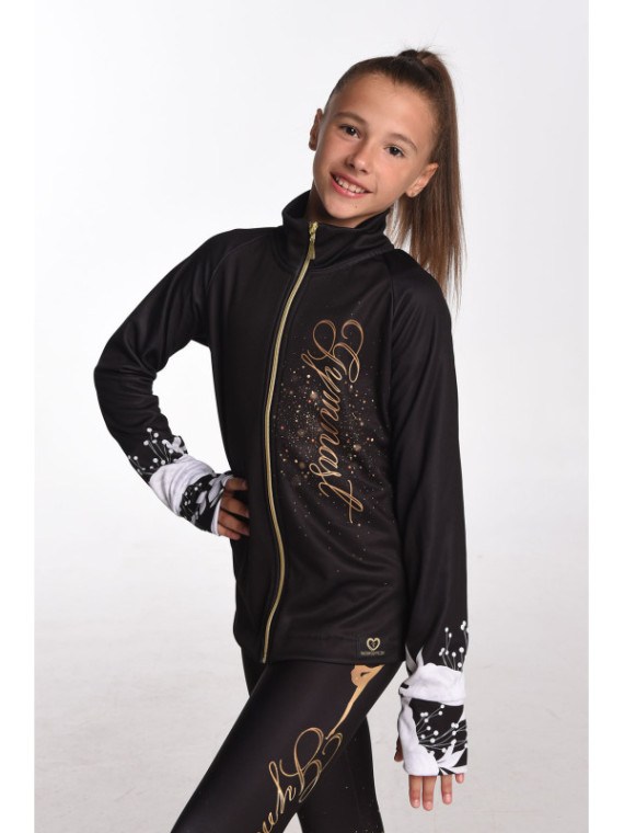 Sweatshirt Black Lady