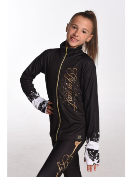 Sweatshirt Black Lady