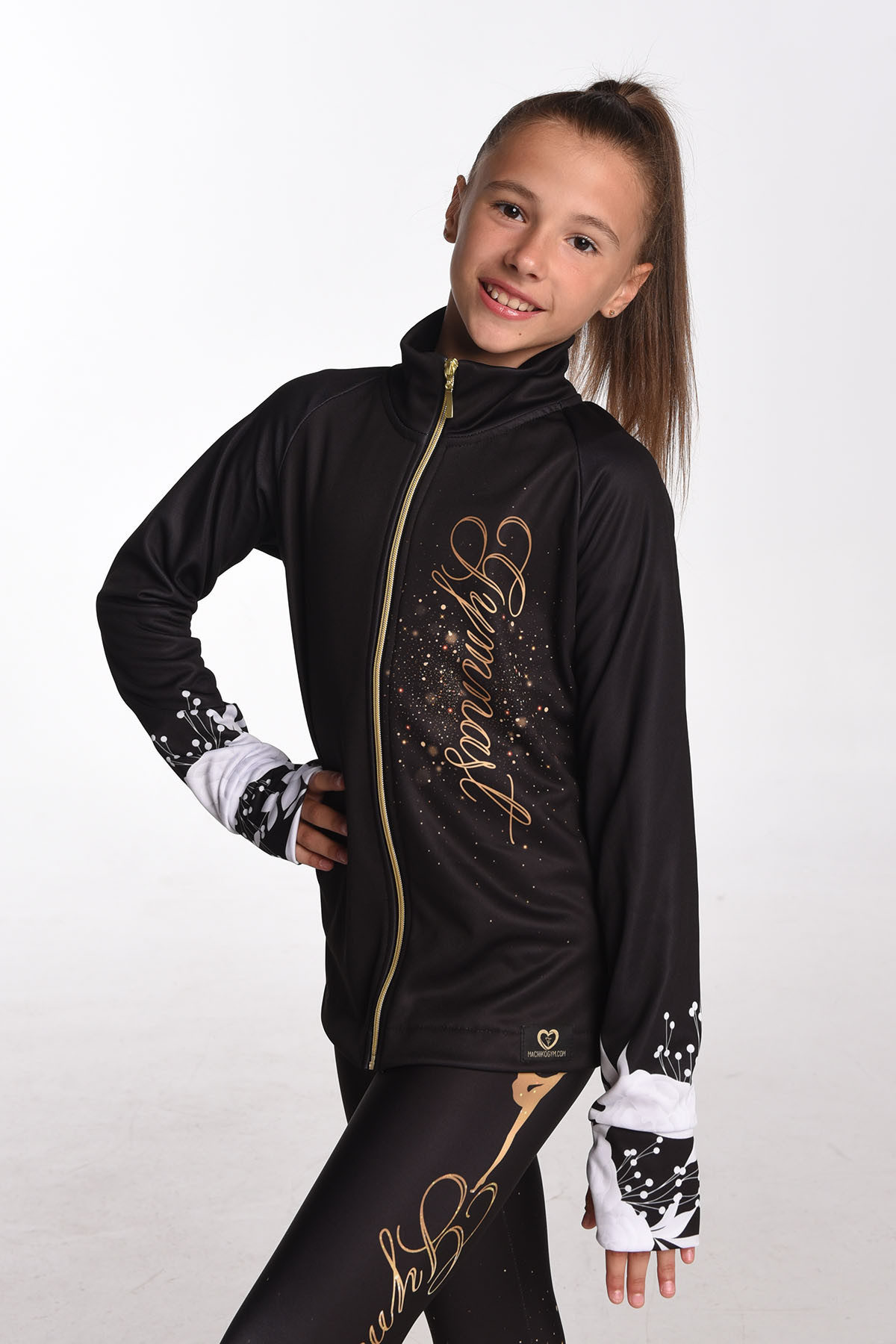 Sweatshirt Black Lady