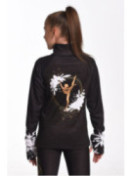 Sweatshirt Black Lady