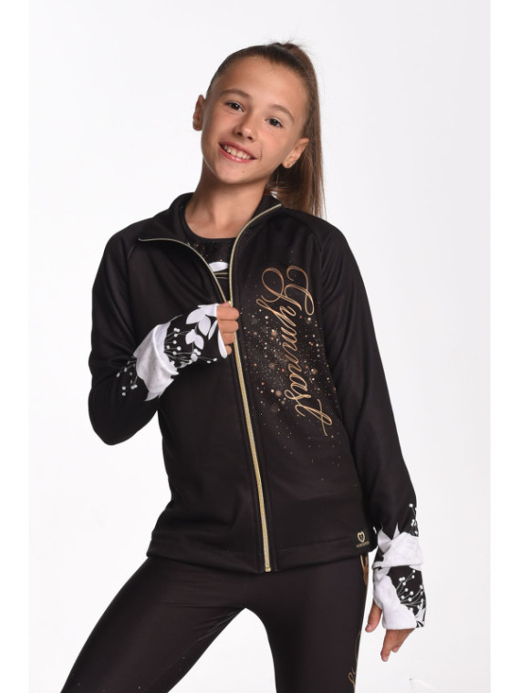 Sweatshirt Black Lady