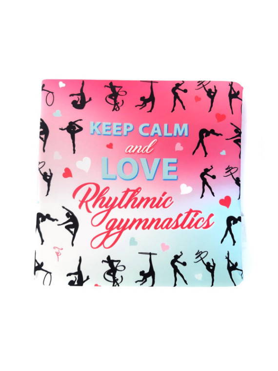 Streching Cushion Keep Calm Pink