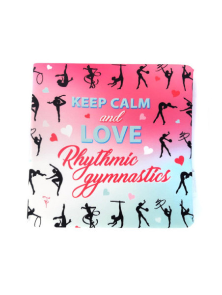 Streching Cushion Keep Calm Pink