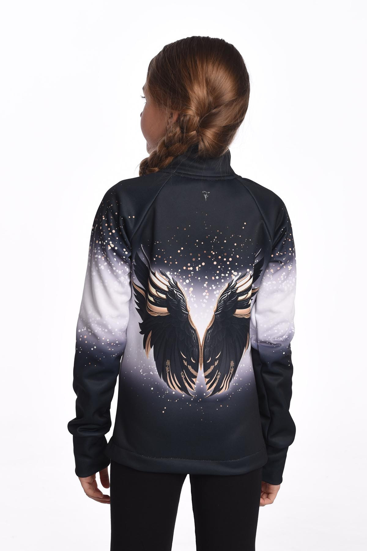 Sweatshirt Black Wings