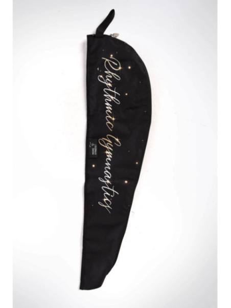 Clubs and Ribbon Cover Black Glitter