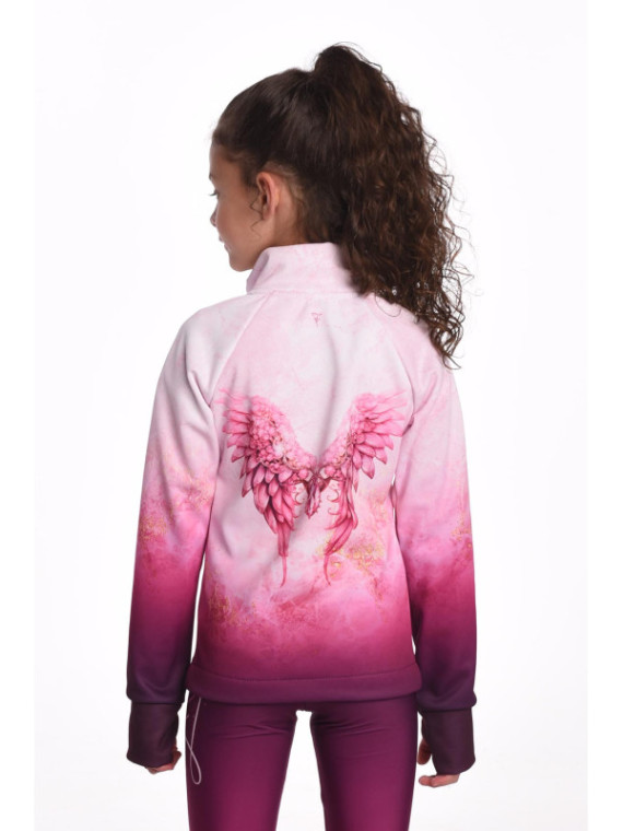 Sweatshirt Pink Wings