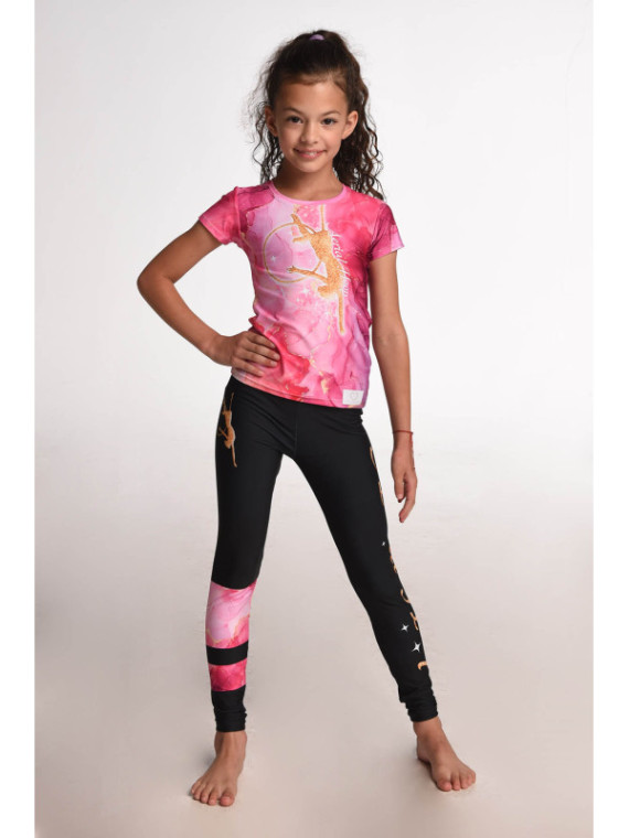 Set Antenne Rosa Marmor lang