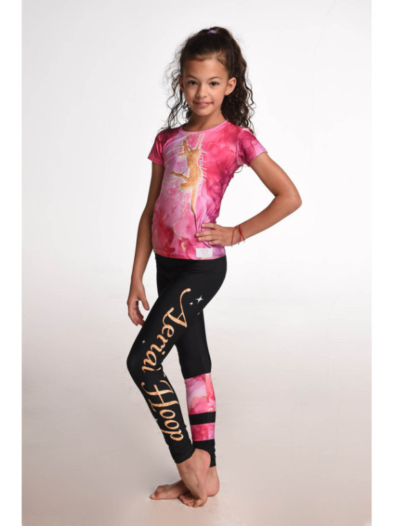 Set Antenne Rosa Marmor lang