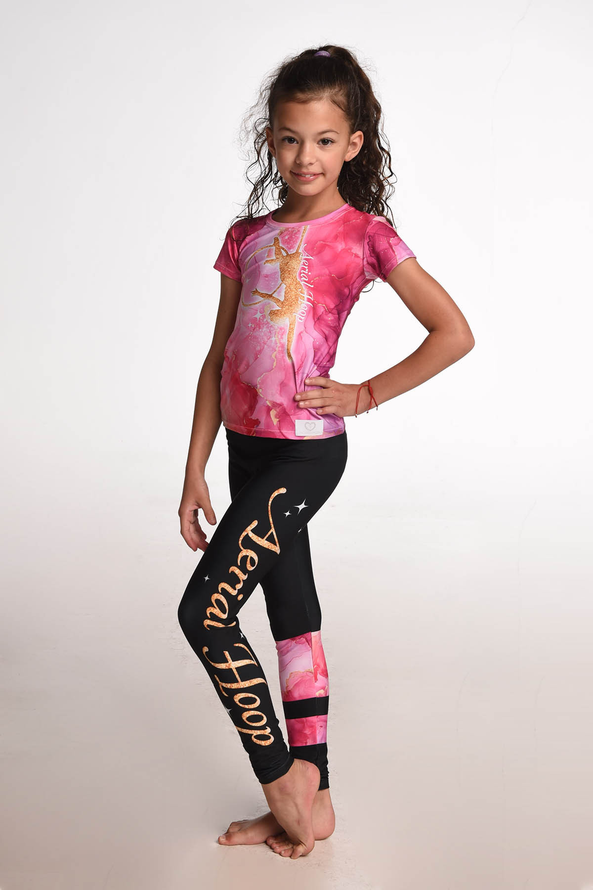 Set Aerial Pink Marble long