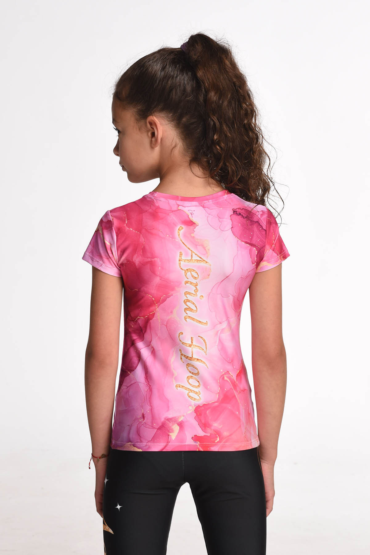 Komplet Aerial Pink Marble long