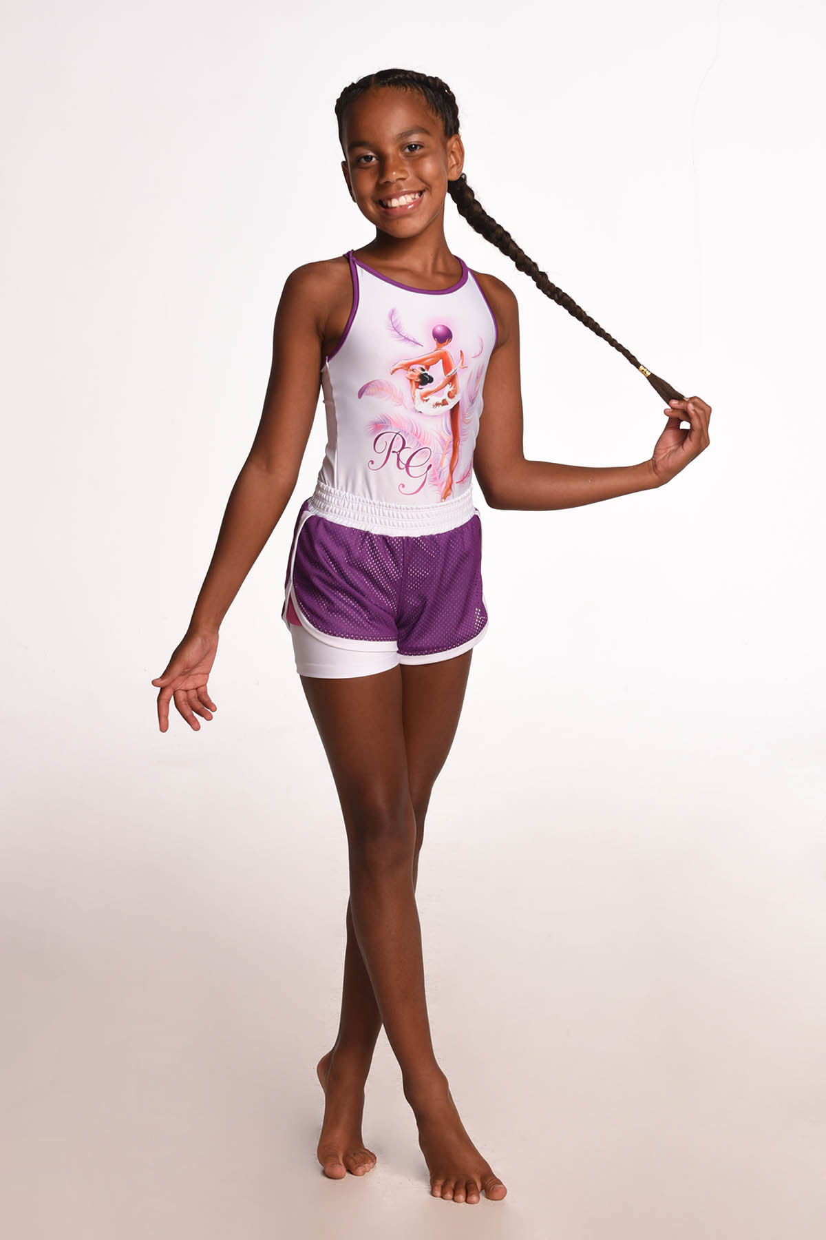 Komplet Feathers short