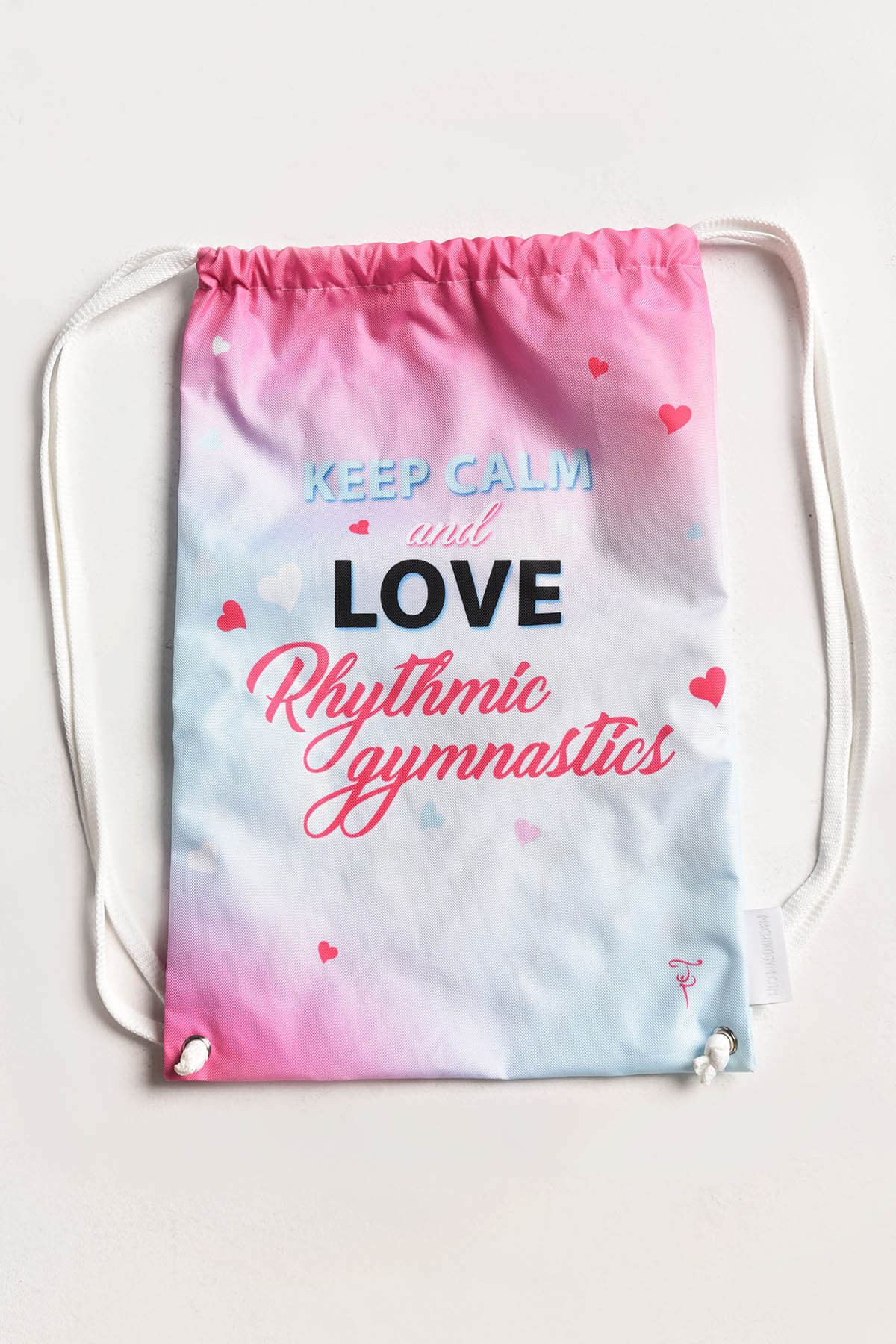 Drawstring Bag Keep Calm Pink