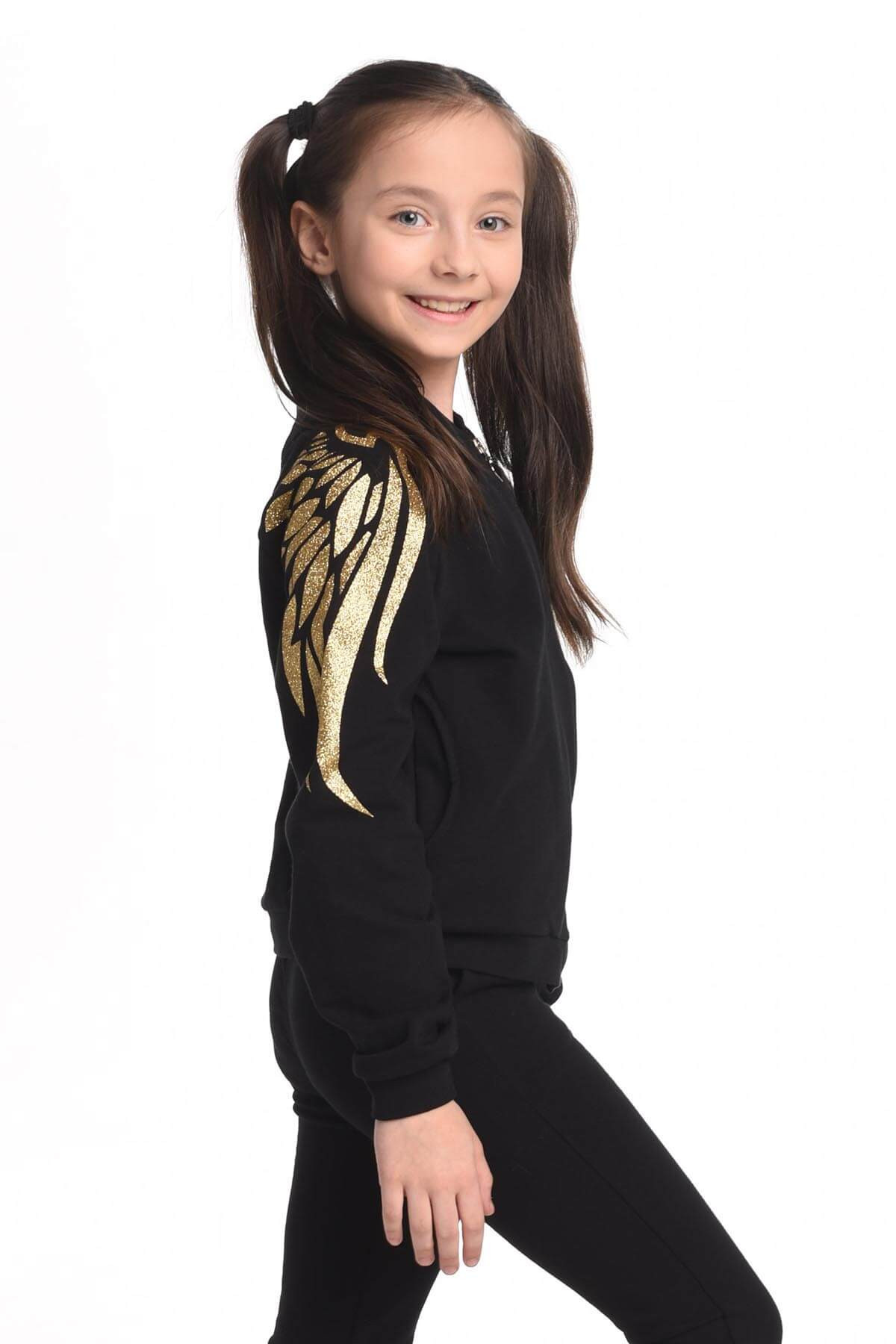 Sweatshirt Angel Gold