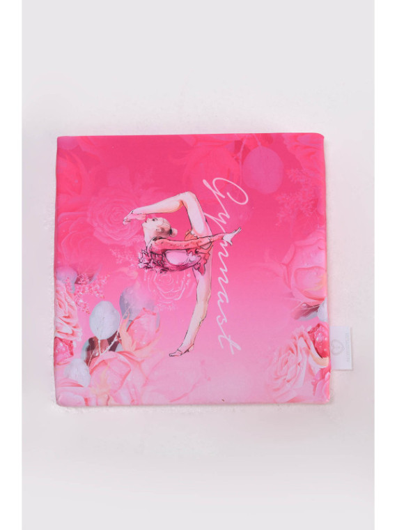 Streching Cushion Pinky Flowers