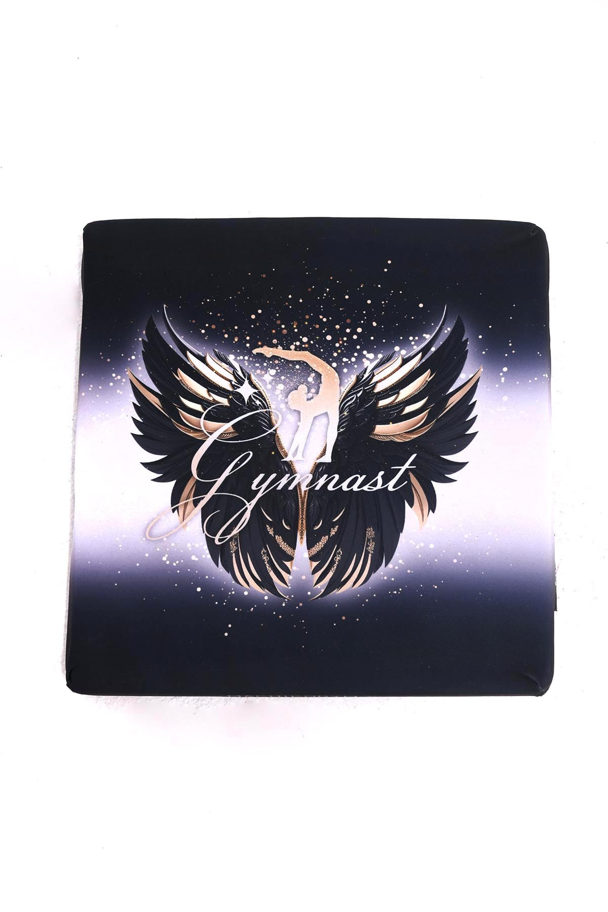 Streching Cushion Black Wings
