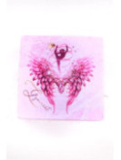 Streching Cushion Pink Wings