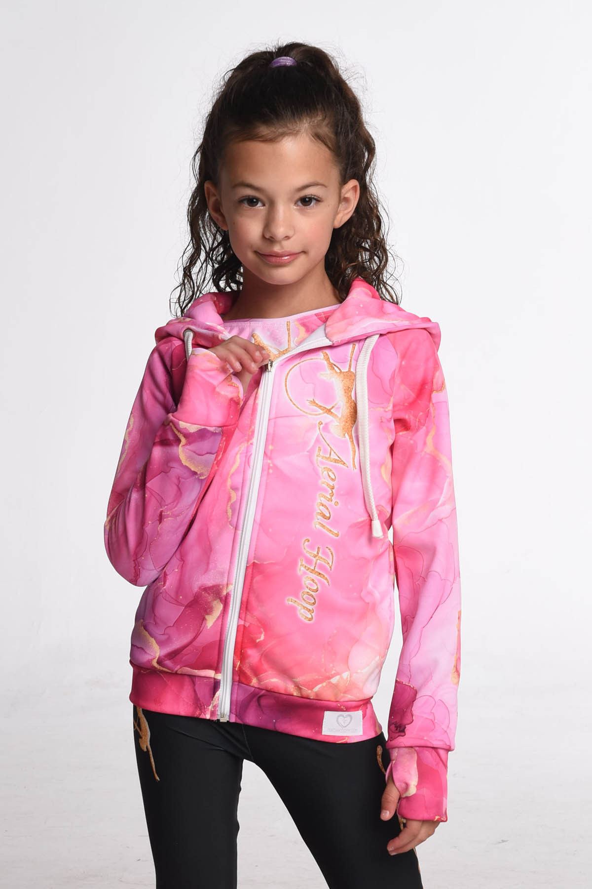 Sweatshirt Aerial Pink Pink Marble