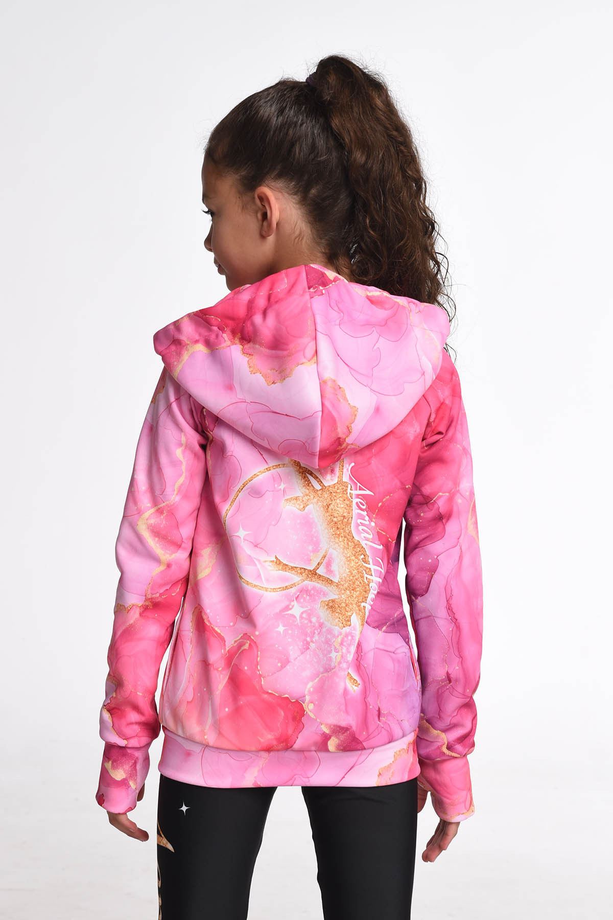 Sweatshirt Aerial Pink Pink Marble