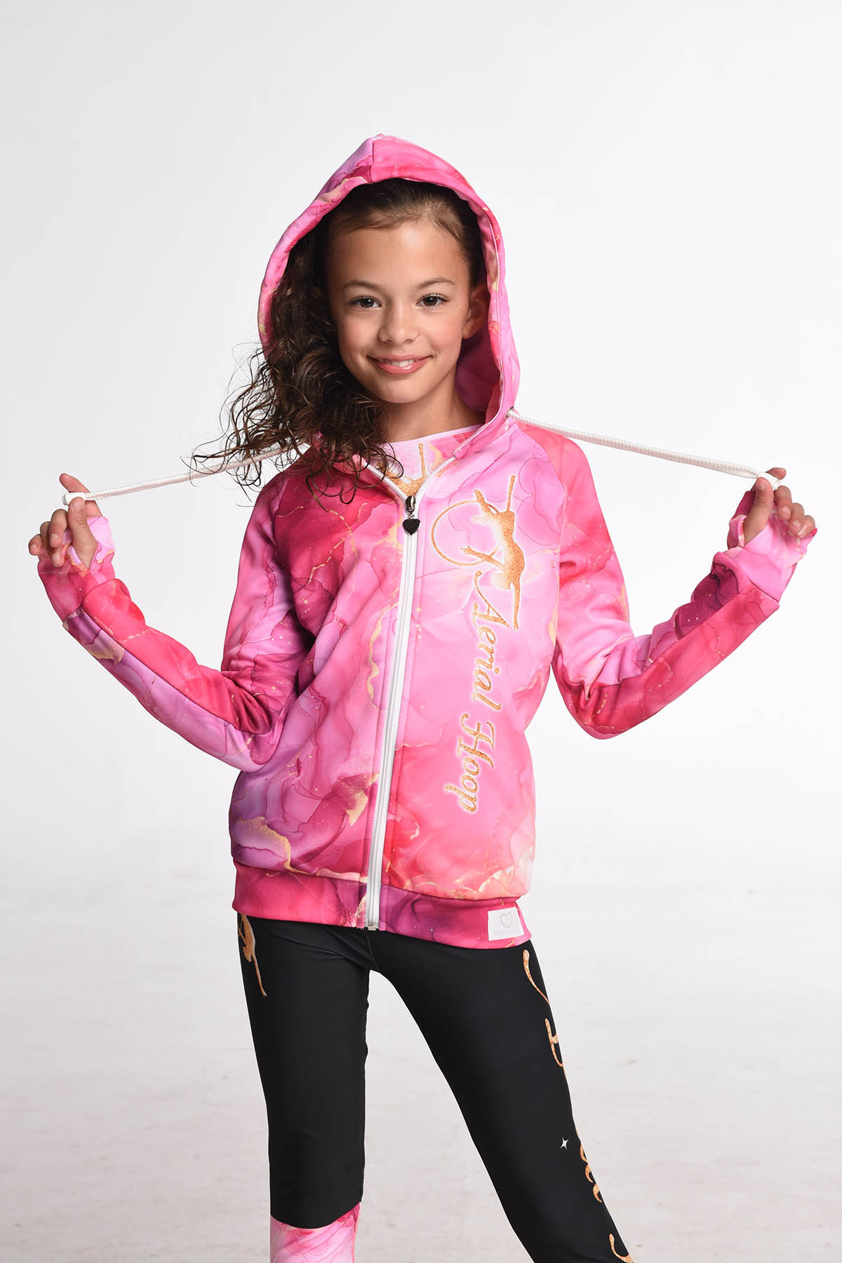 Sweatshirt Aerial Pink Pink Marble
