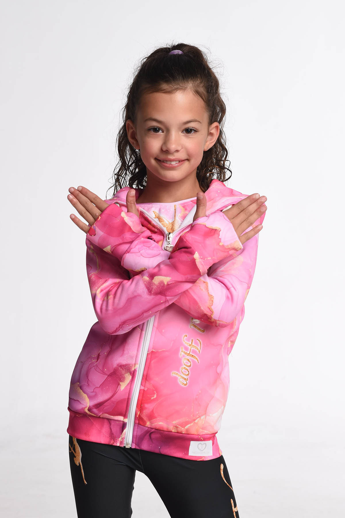 Bluza Aerial Pink Marble