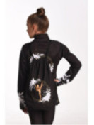 Drawstring Bag Black Lady