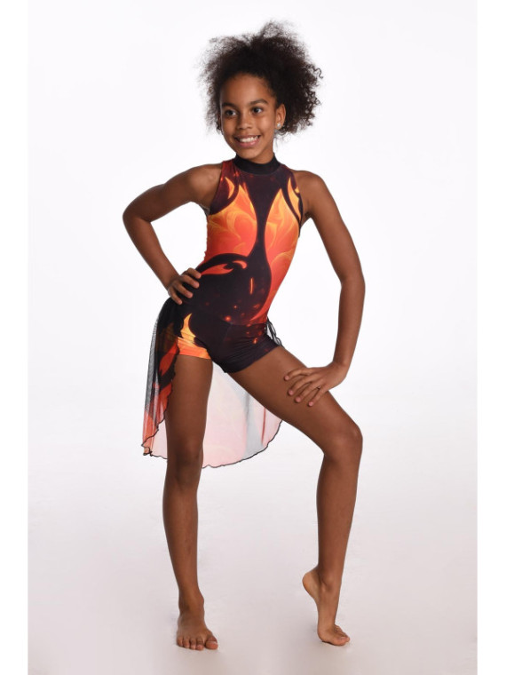 Unitard Flame