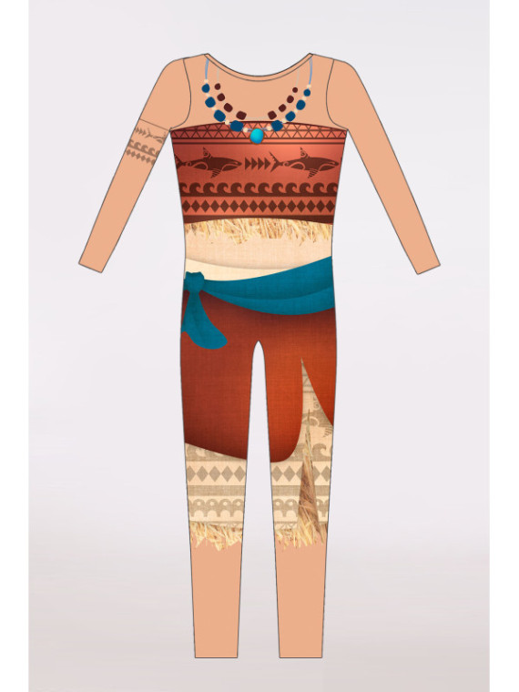 Unitard TRIBAL GIRL