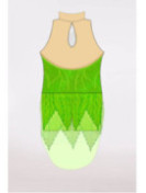 Unitard with skirt FAIRY