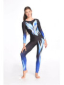 Unitard Blue Flame