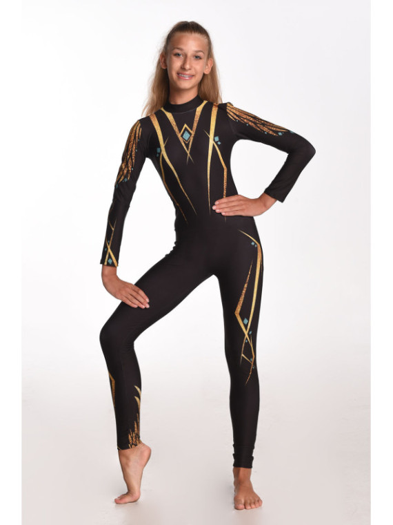 Unitard Golden Wings