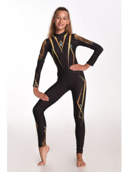 Unitard Golden Wings
