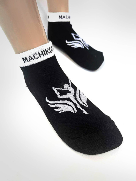 Socks Black Wings