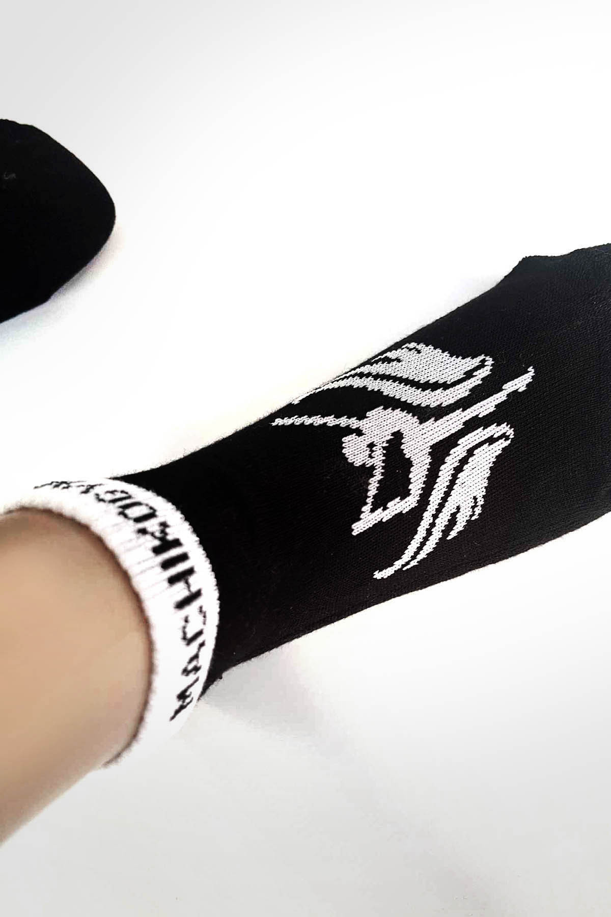 Socken Black Wings