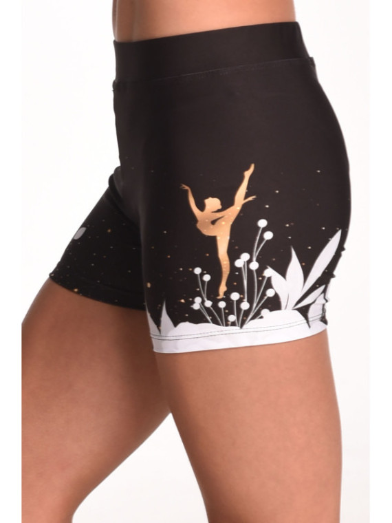 Kurze Hose Black Lady