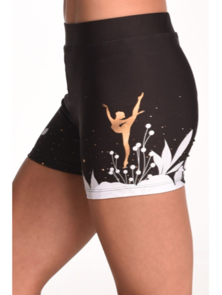 Schwarze Lady Shorts