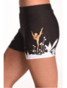 Kurze Hose Black Lady