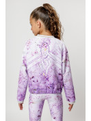 Bomber Jacket Aerial Lily