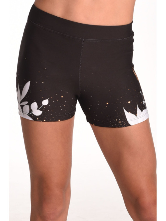 Schwarze Lady Shorts