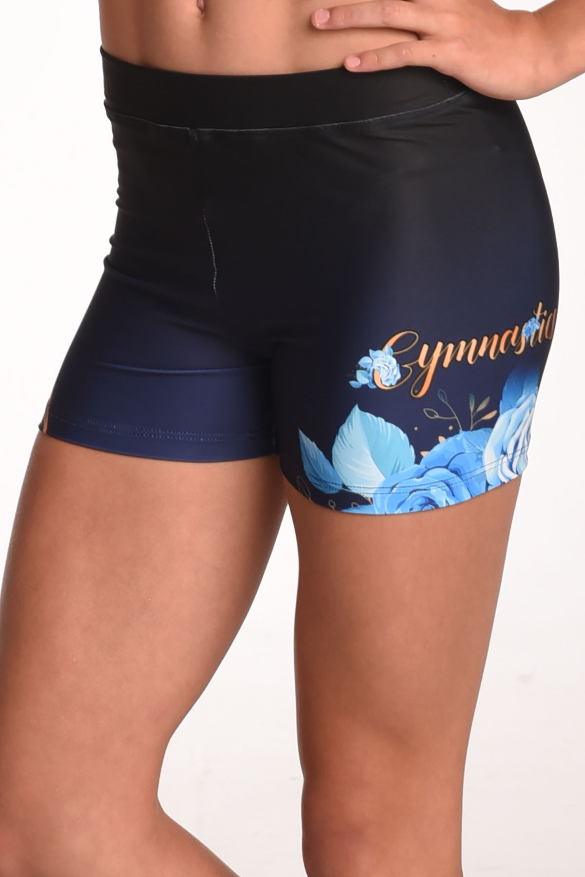 Kurze Hose Blue Rose