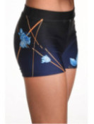 Shorts Blue Rose