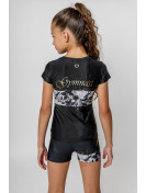 T-shirt Black Swan short