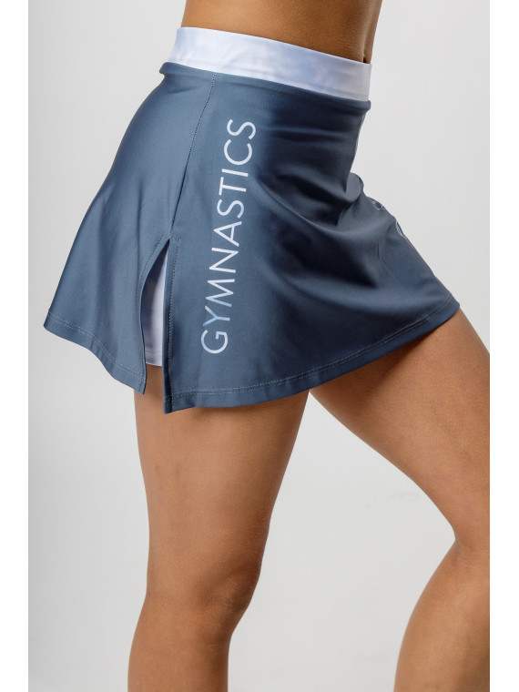 Skirted Shorts Gray Cloud